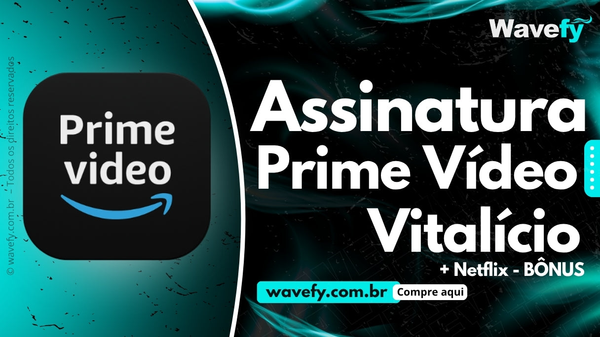 💙 PRIME VIDEO - PREMIUM VITALÍCIO