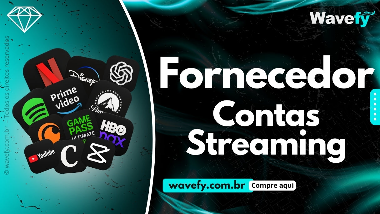 💎 FORNECEDOR CONTAS STREAMING